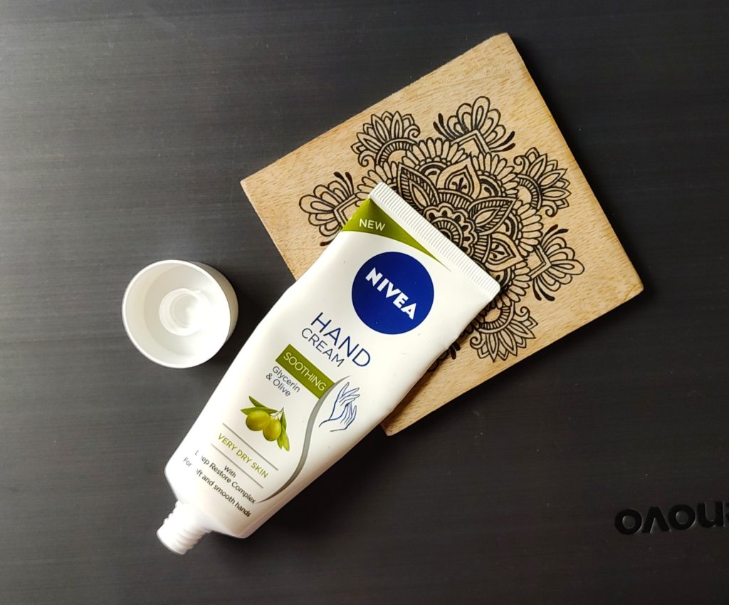 New Nivea Hand Cream-soothing-review